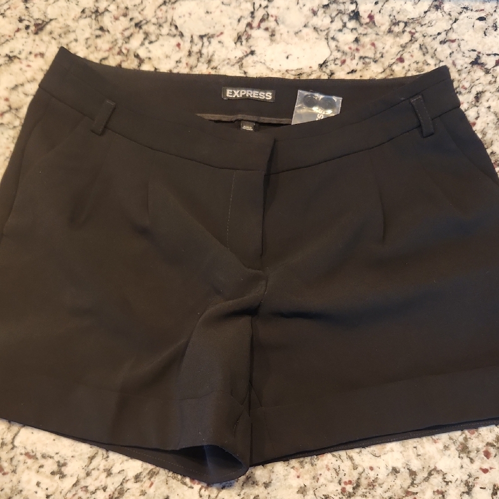 Express Women's High Waist Black Shorts